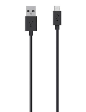 Belkin Micro USB ChargeSync Cable - Black, 4 ft