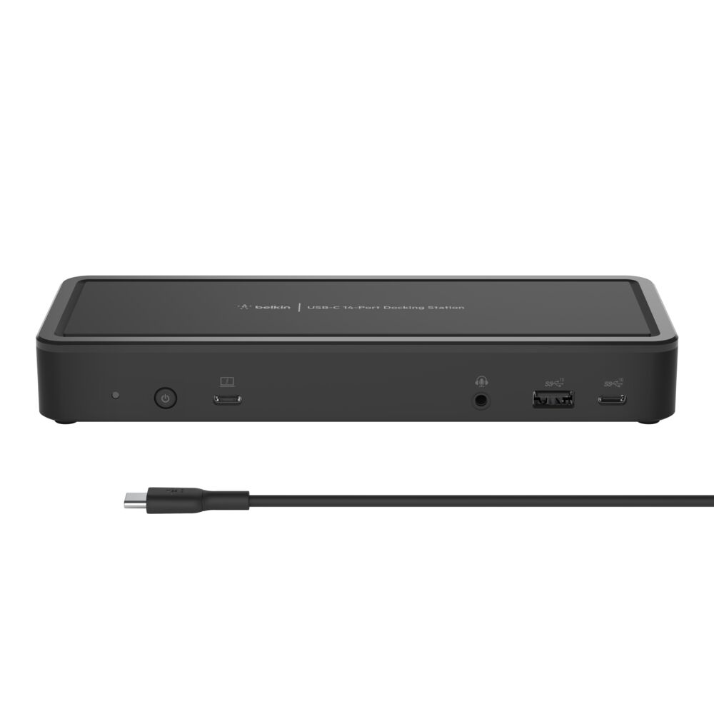 Belkin 14-Port USB-C Docking Station, 65W - Black - Image 10