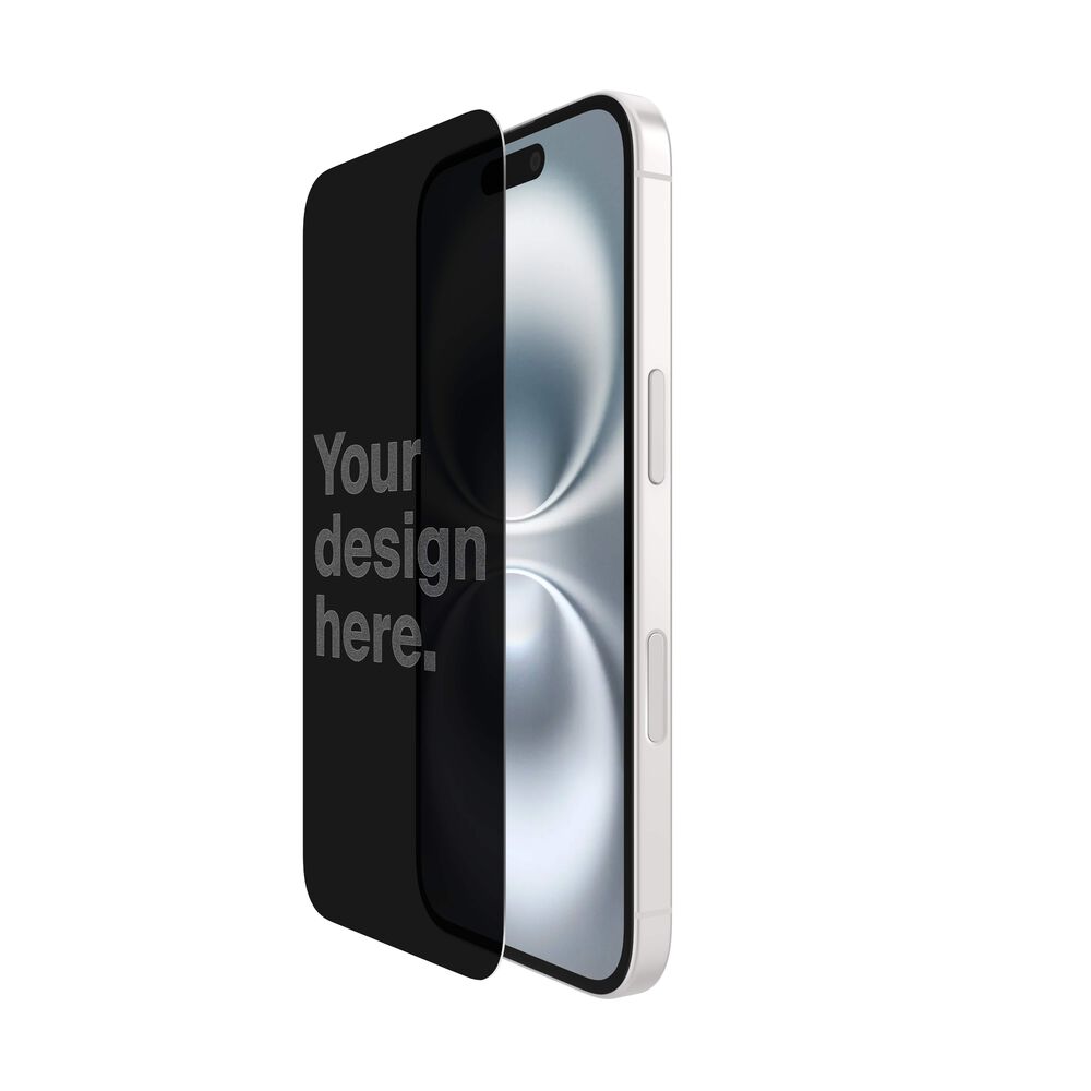 Belkin Personalized Glass Screen Protector - iPhone 16 Pro, Privacy