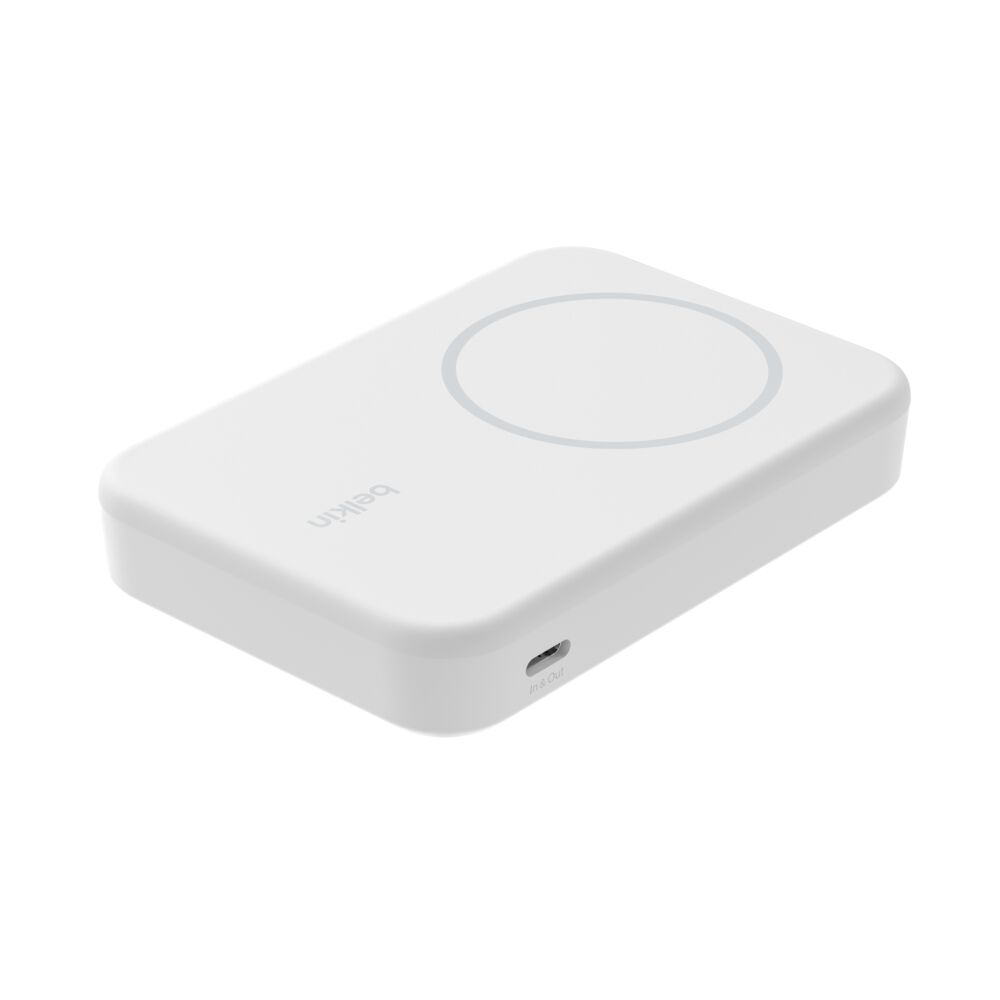 Belkin Magnetic Power Bank with Qi2 15W 8K - White - Image 9