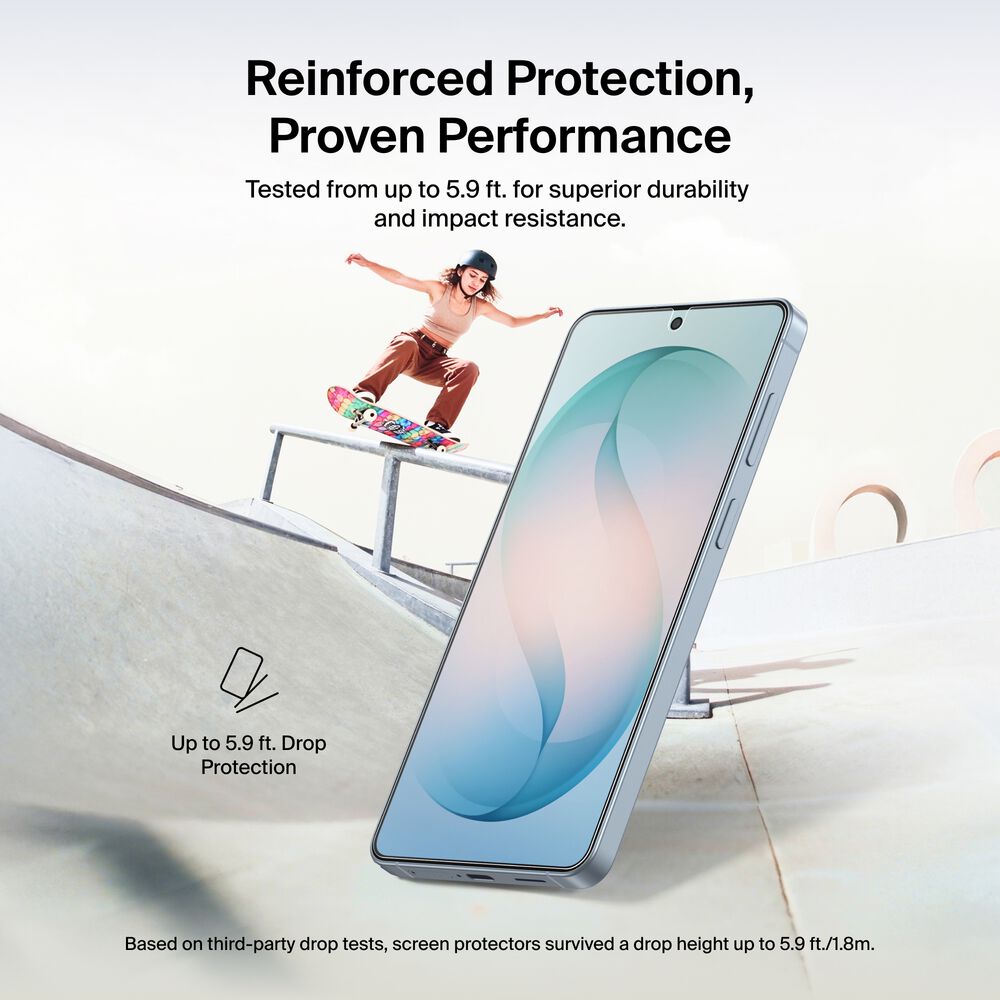 Belkin Titan EcoGuard Anti-Reflective Filter Screen Protector for Samsung Galaxy S26+ - Image 4