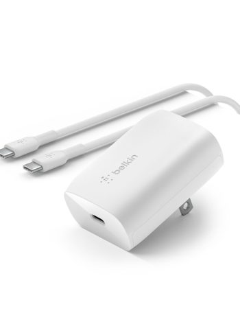 Belkin USB-C PD 3.0 PPS Wall Charger 30W + USB-C to USB-C Cable