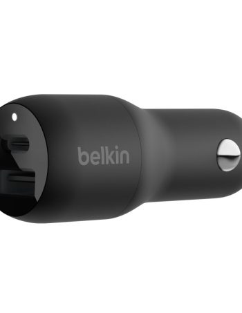 Belkin Dual Car Charger with PPS 37W - Black