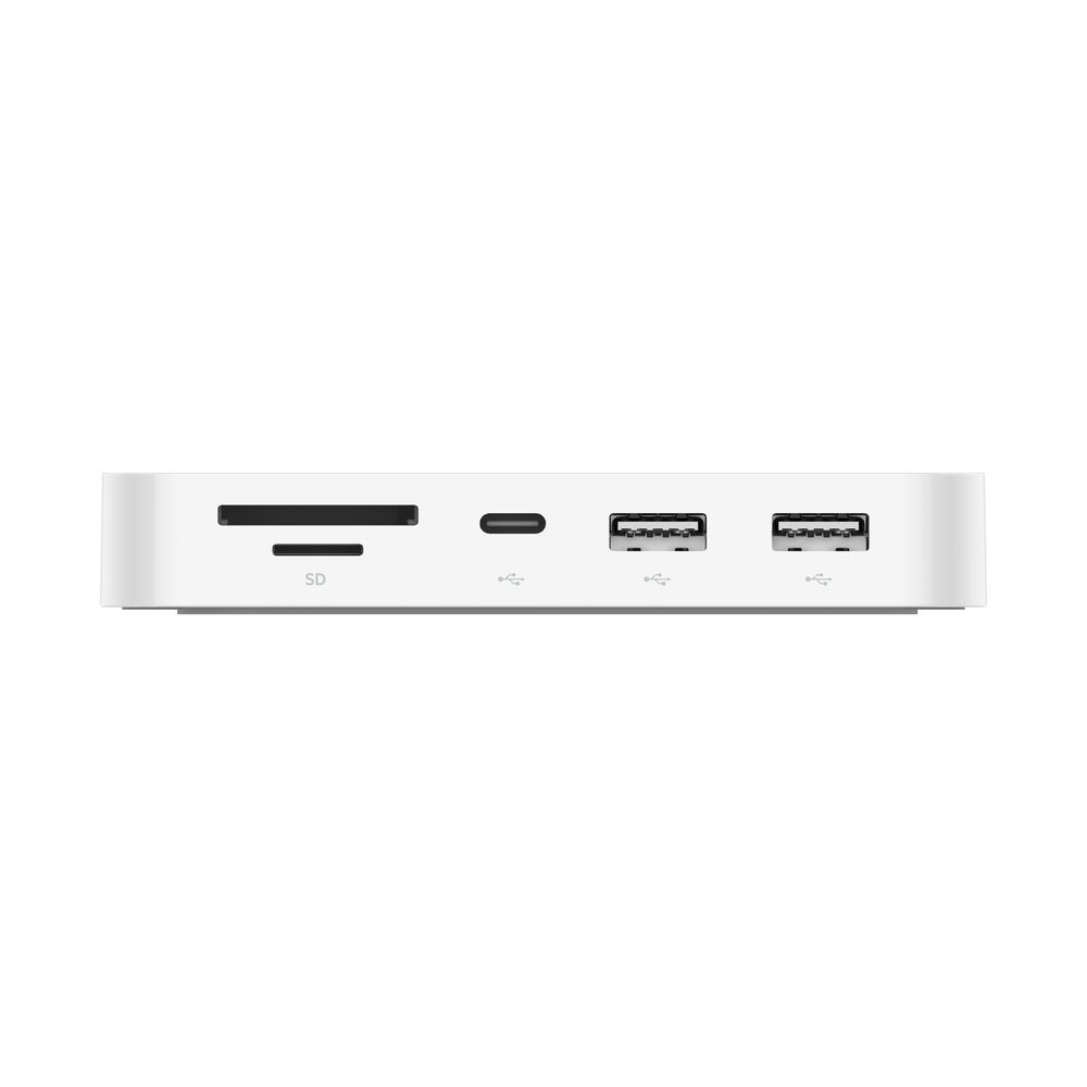 Belkin USB-C 6-in-1 Multiport Hub with Mount - White - Image 11