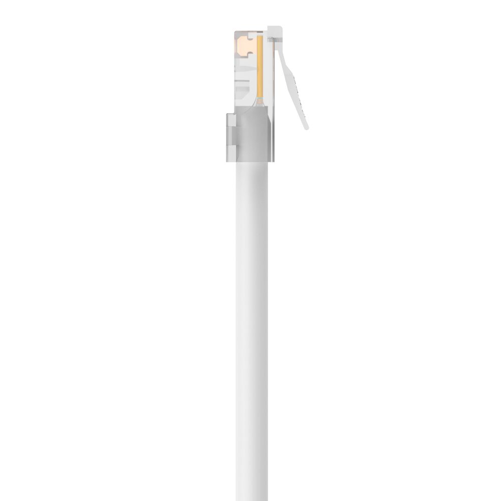 Belkin CAT6 Ethernet Patch Cable, RJ45, M/M - White, 5 ft - Image 5