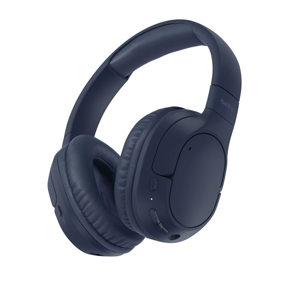 Belkin Wireless Over-Ear Headphones - Blue - Image 2