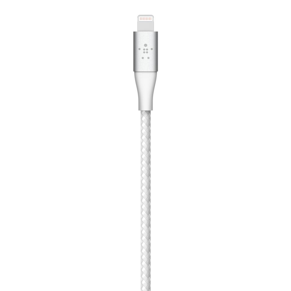 Belkin Braided USB-C to Lightning Cable (2m / 6.6ft, White) - 6.6 ft - Image 4