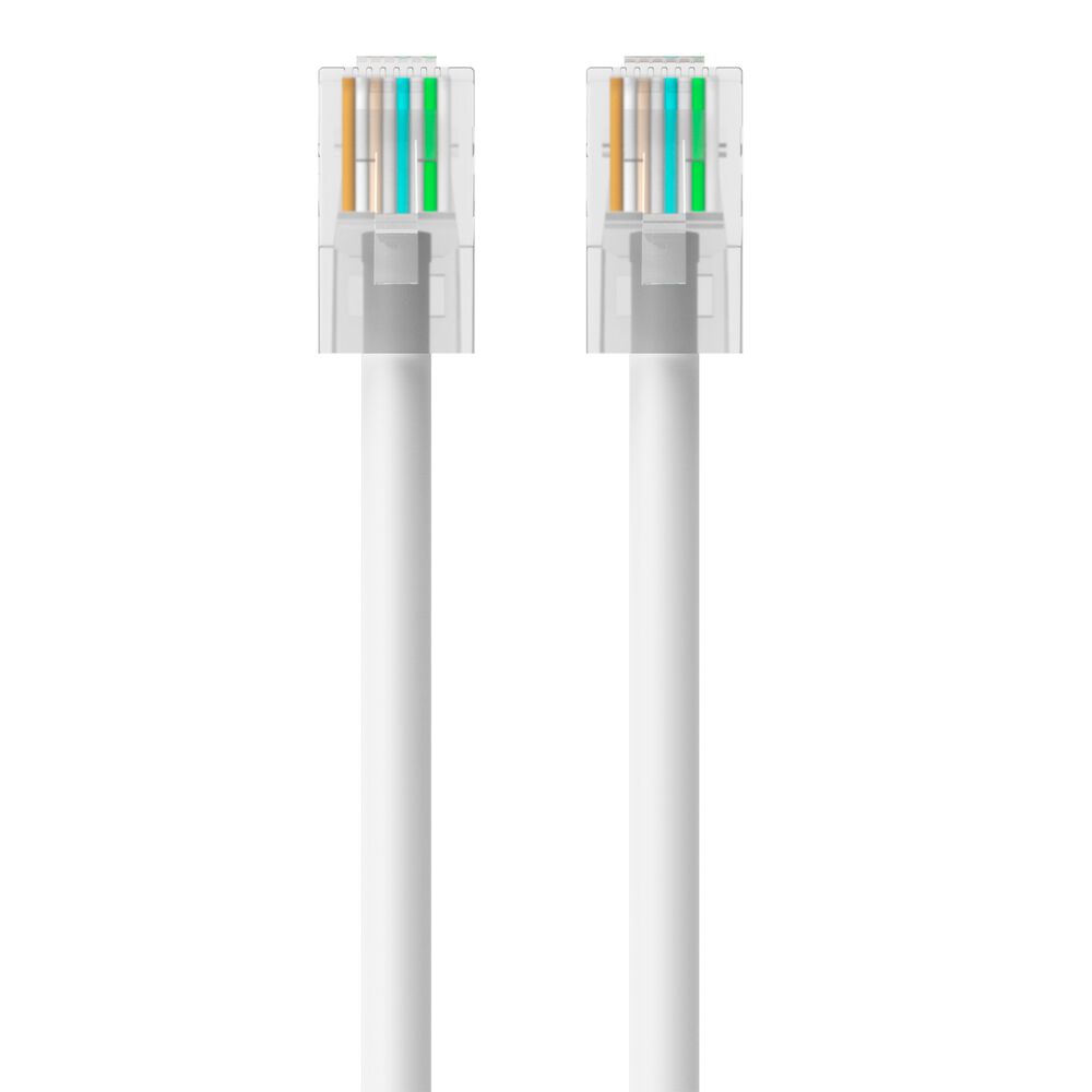 Belkin CAT6 Ethernet Patch Cable, RJ45, M/M - White, 5 ft - Image 4