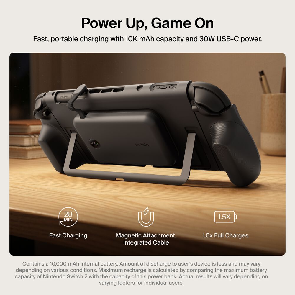 Belkin Charging Grip for Nintendo Switch 2 - Image 4