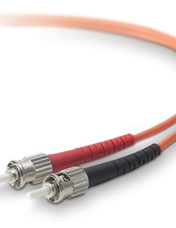 Belkin Multimode Duplex Fiber Patch Cable, ST - ST - 1.0 meters