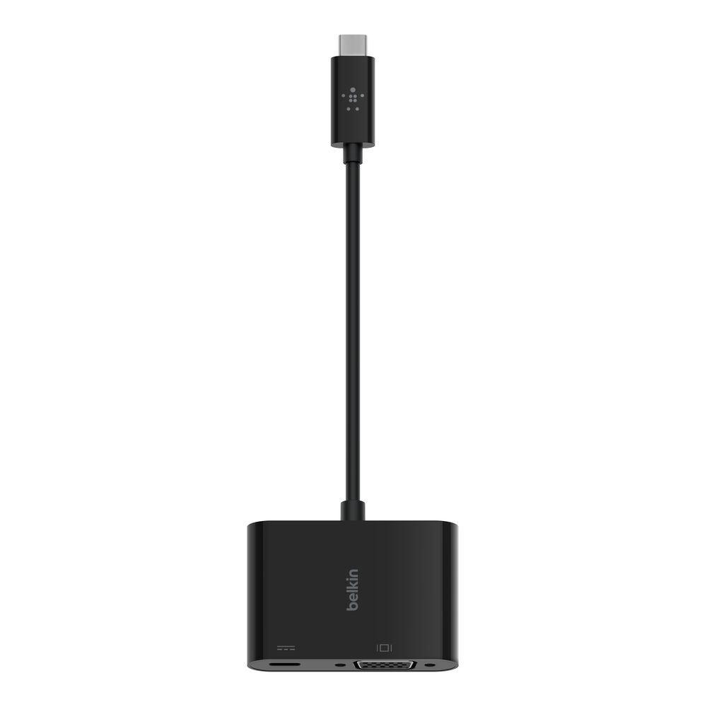Belkin USB-C to VGA + Charge Adapter - Black - Image 2