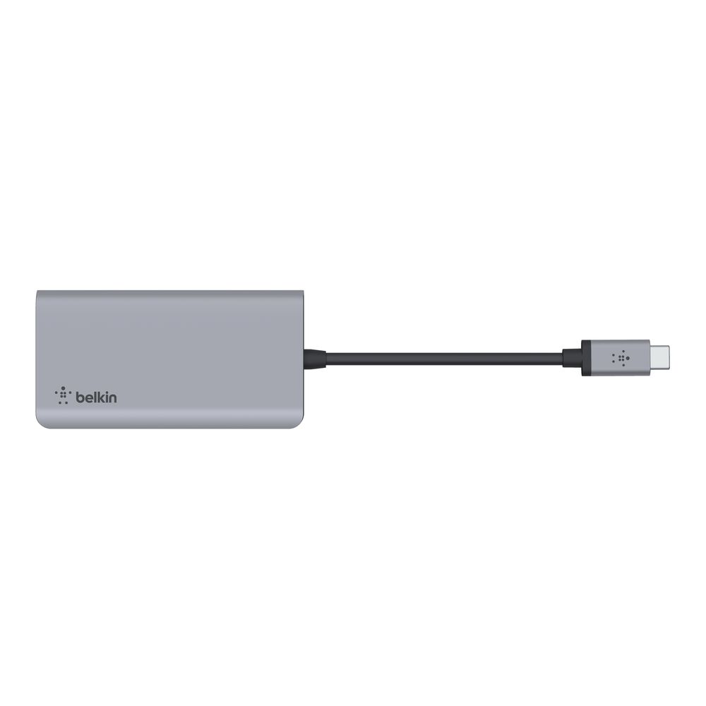 Belkin USB-C 4-in-1 Multiport Adapter - Space Gray - Image 11