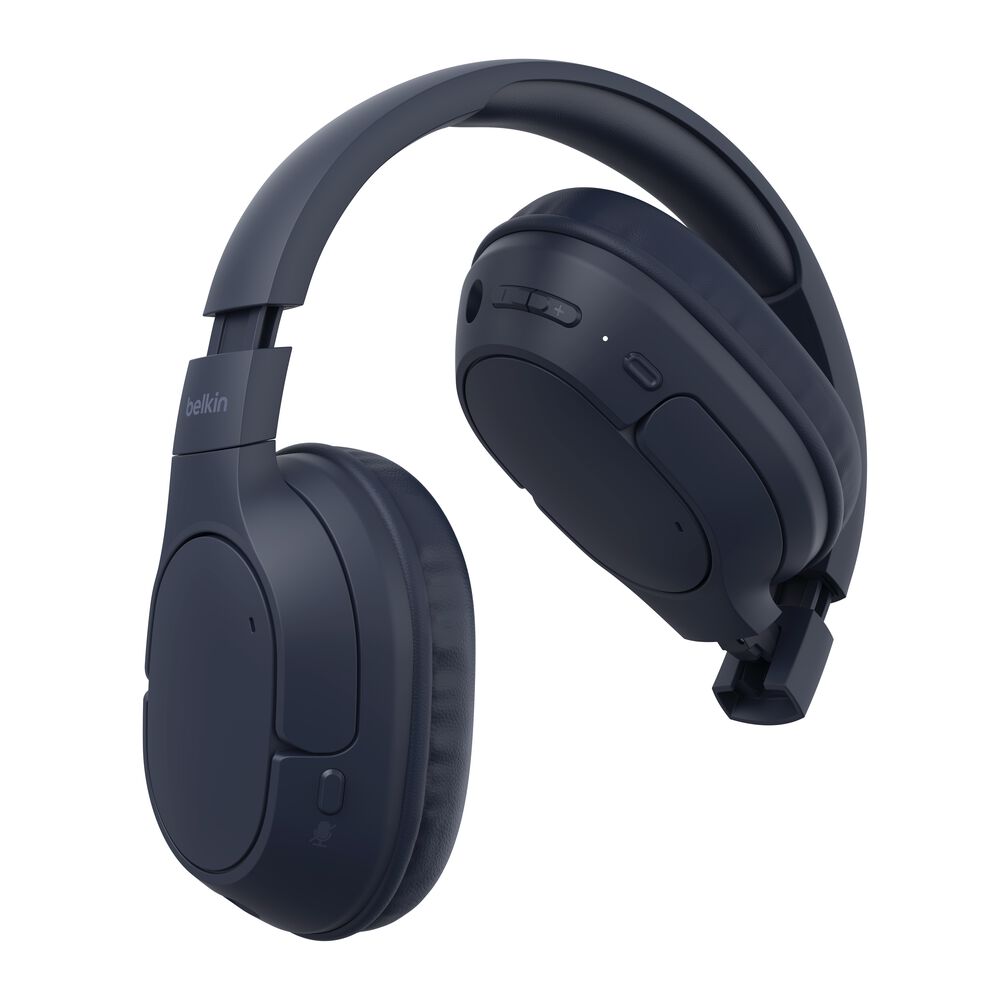 Belkin Wireless Over-Ear Headphones - Blue - Image 4
