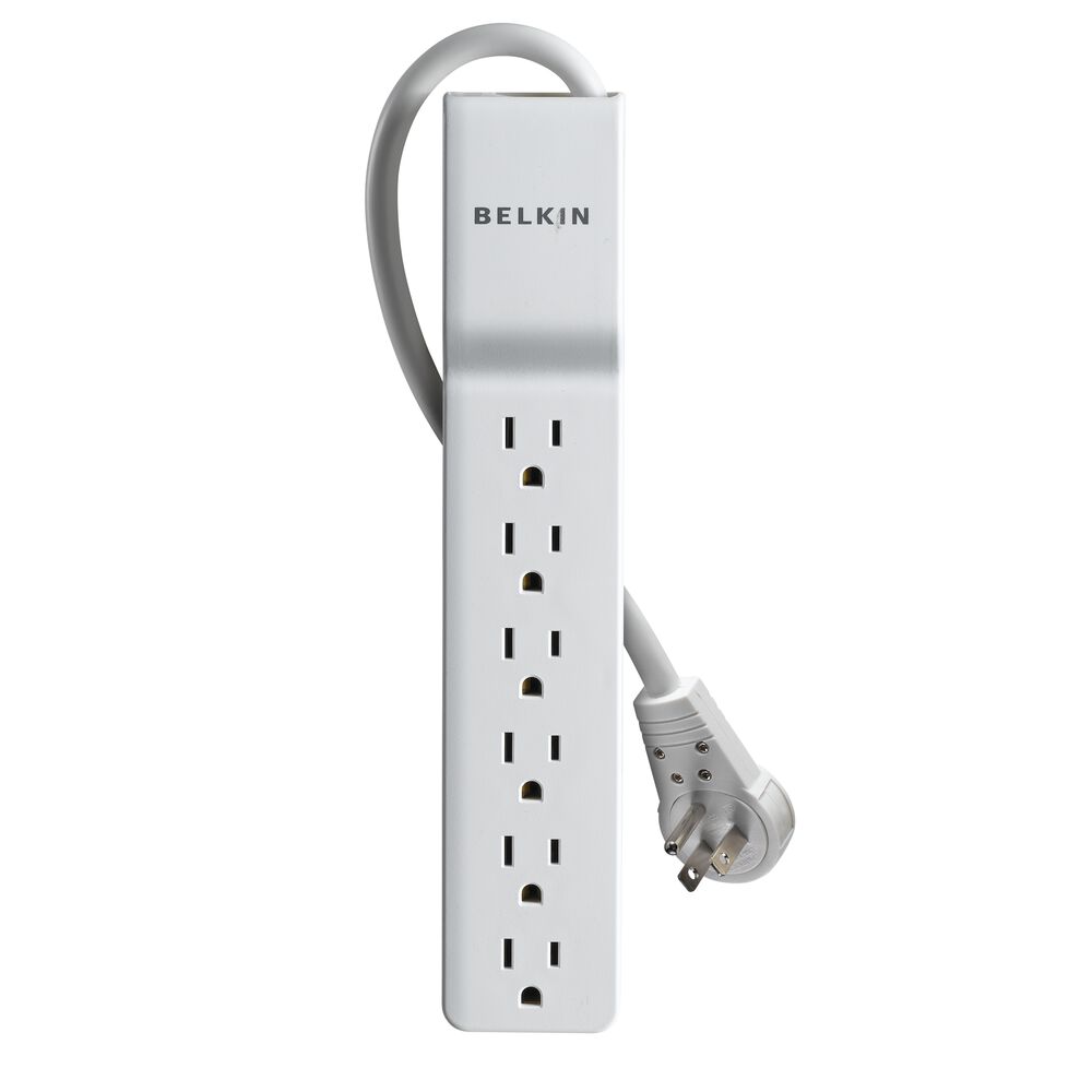 Belkin 6 Outlet Home/Office Surge Protector - 6.0 feet, 1 Pack