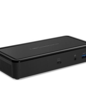 Belkin Thunderbolt 3 Dock Plus (Certified Refurbished) - Black