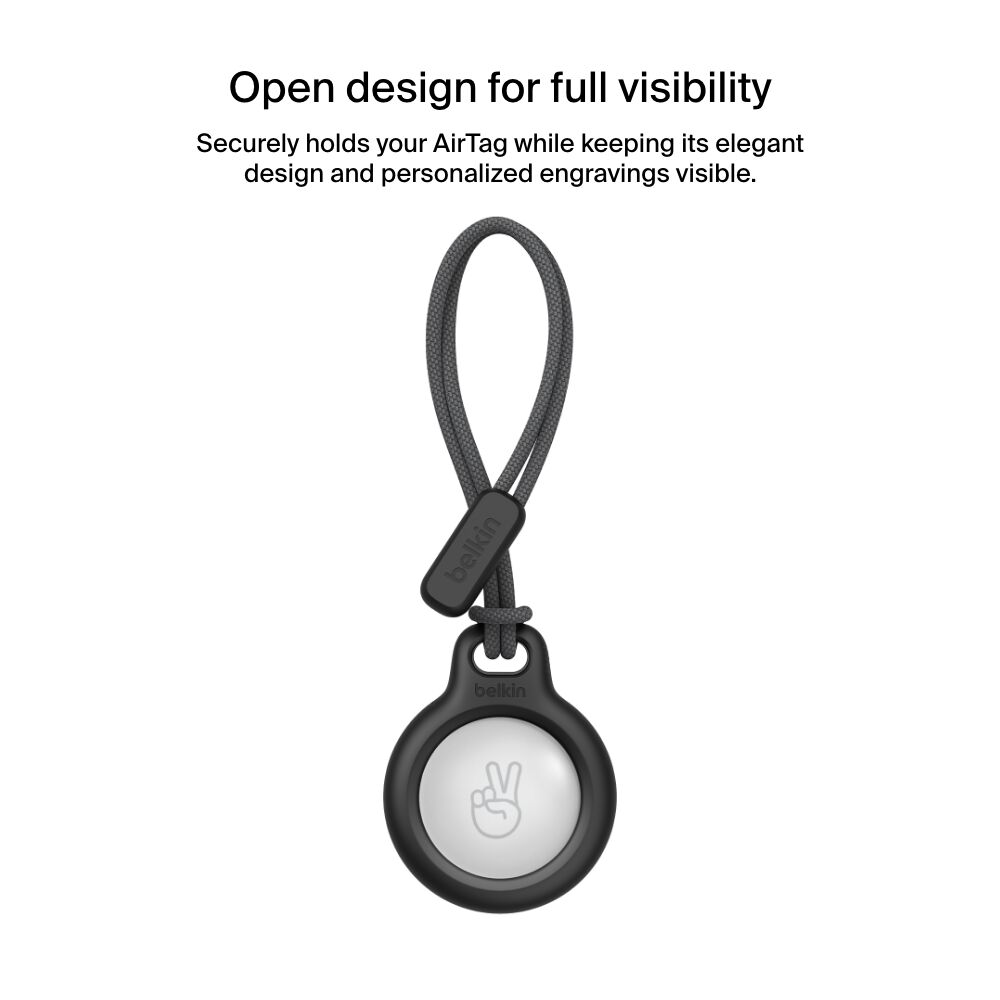 Belkin Secure Holder with Strap for AirTag - Black - Image 6