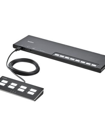 Belkin 8-Port Single-Head Modular Secure KVM Switch Base Unit PP 4.0 w/ Remote