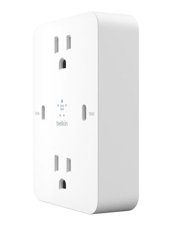 Belkin GaN Wall Plate - White