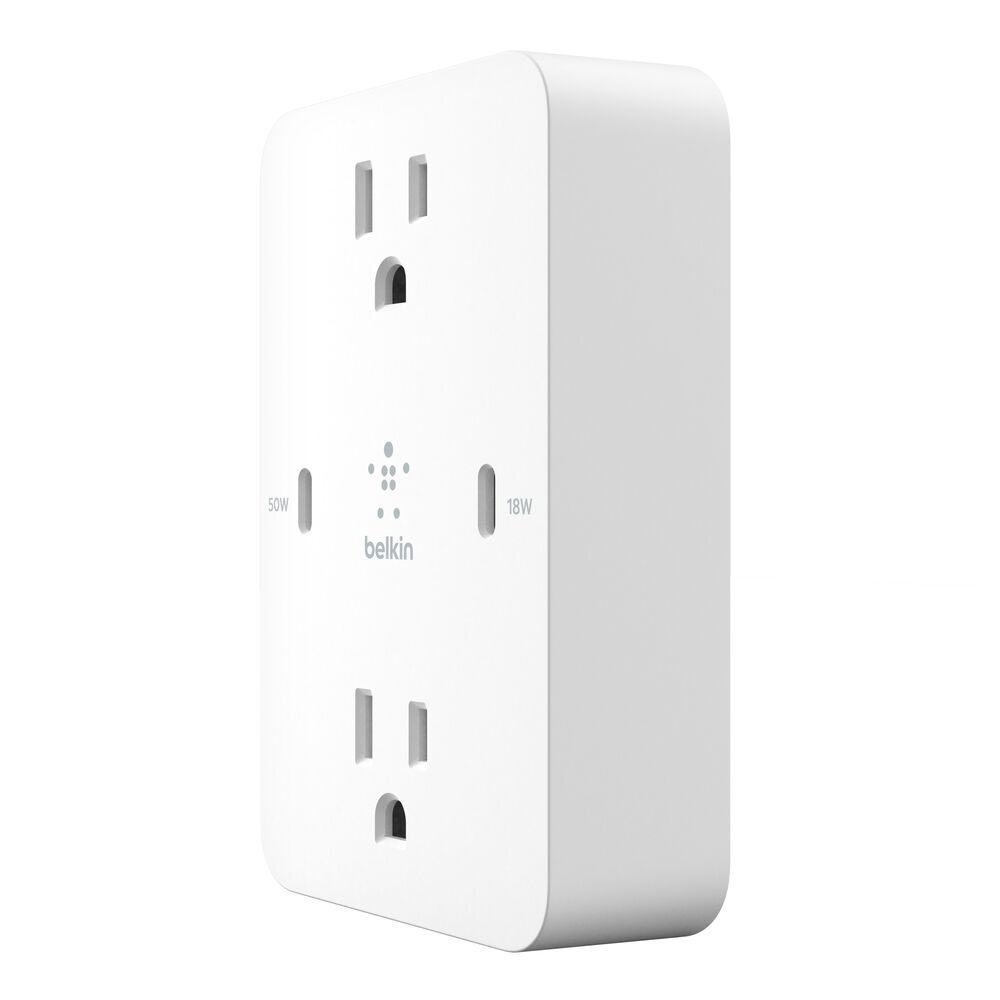 Belkin GaN Wall Plate - White