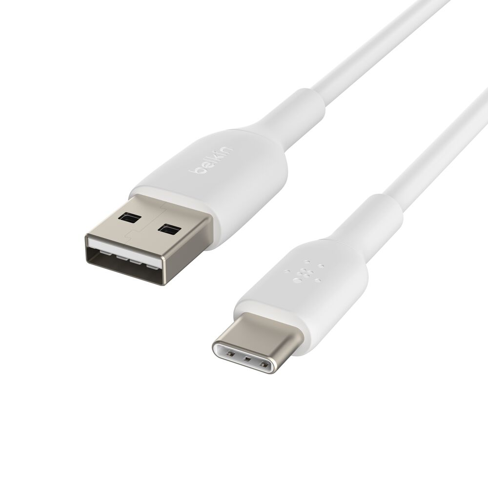 Belkin USB-C to USB-A Cable (1m / 3.3ft, White) - 3.3 ft, 1 Pack - Image 11