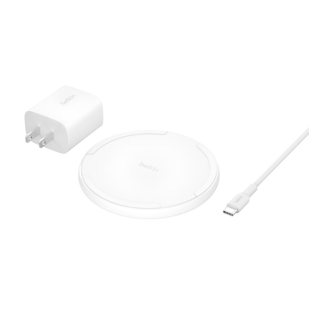 Belkin Wireless Charging Pad 15W - White, Power Supply Included, 1 Pack - Image 14
