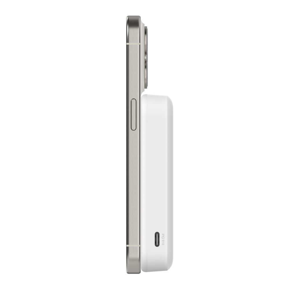 Belkin Magnetic Power Bank with Qi2 15W 8K - White - Image 12