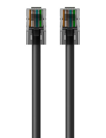 Belkin CAT6 Ethernet Patch Cable, RJ45, M/M - Black, 10 ft