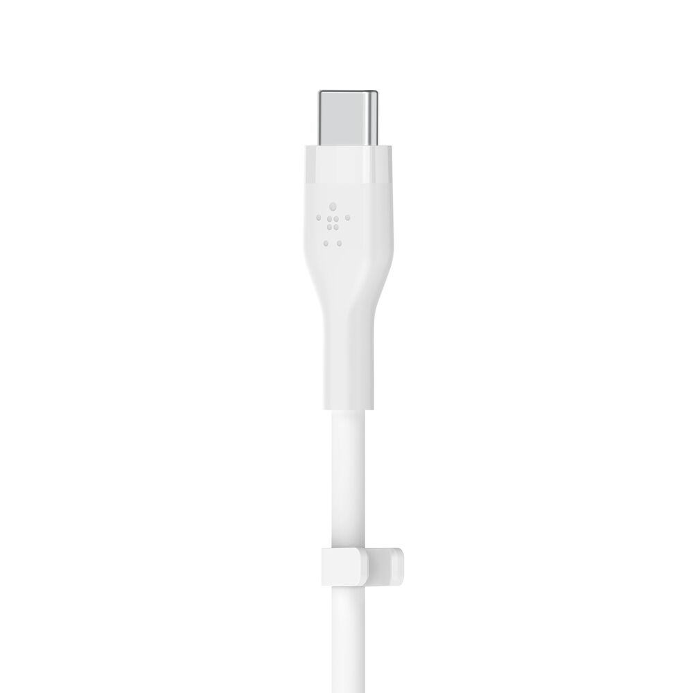 Belkin USB-C Cable with Lightning Connector - White, 6.6 ft - Image 5