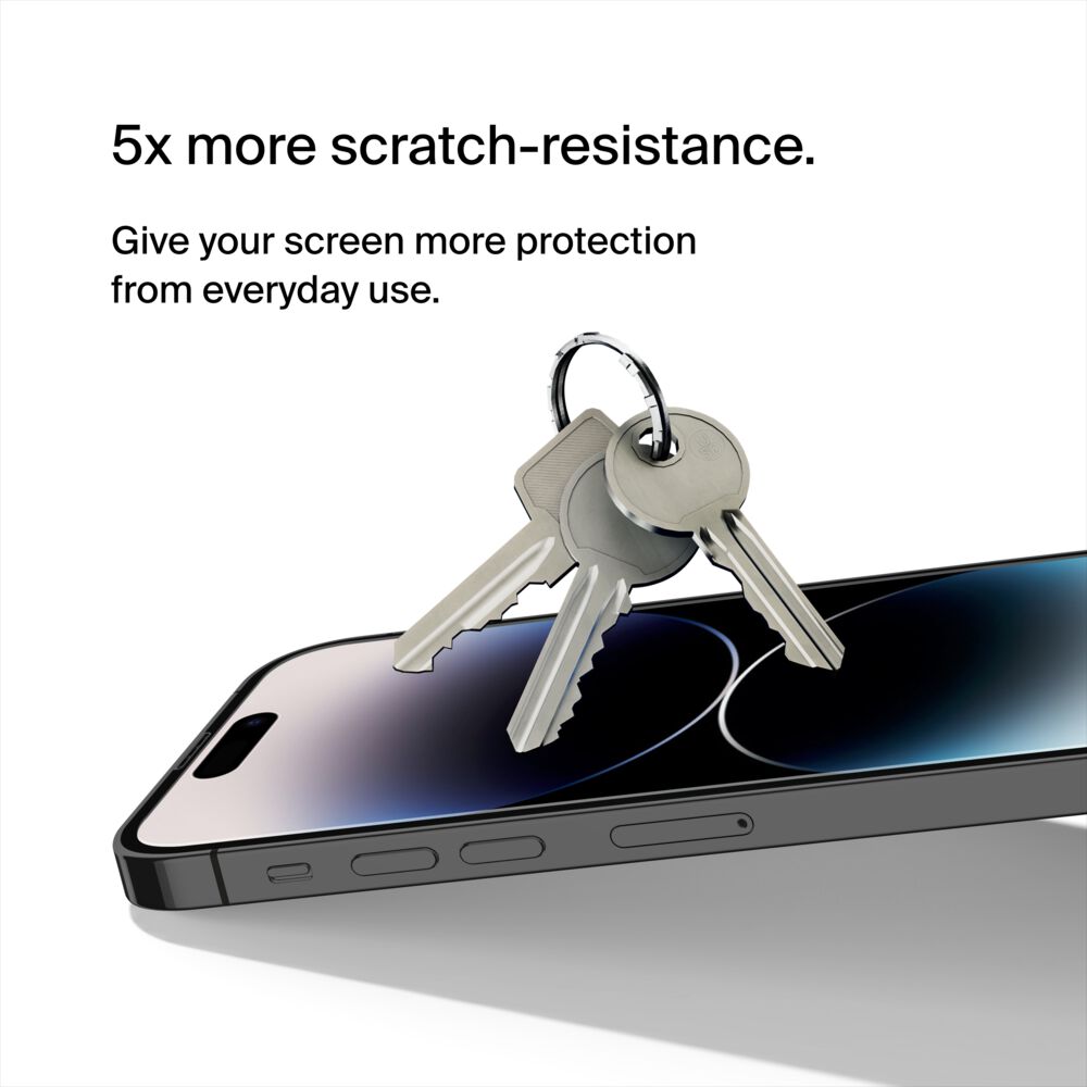 Belkin UltraGlass Blue Light Filter Screen Protector for iPhone 14 Pro - Image 4