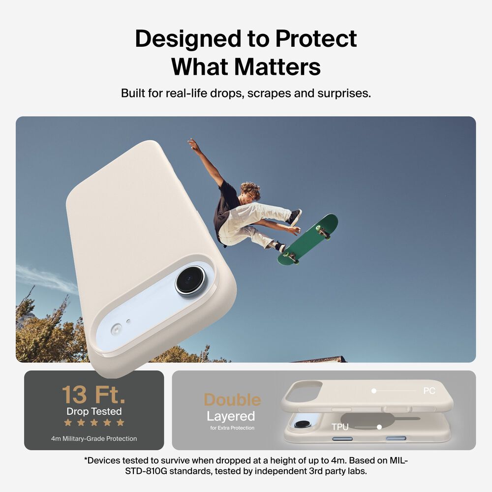 Belkin Protect Series Case for iPhone Air - Sand - Image 3