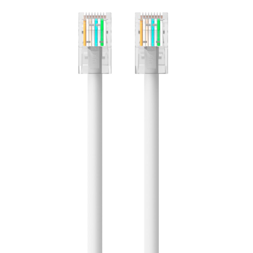 Belkin CAT6 Ethernet Patch Cable, RJ45, M/M - White, 5 ft
