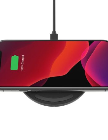 Belkin 10W Wireless Charging Pad + QC 3.0 Wall Charger + Cable - Black