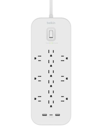 Belkin 12 Outlet Surge Protector + USB-C and USB-A ports