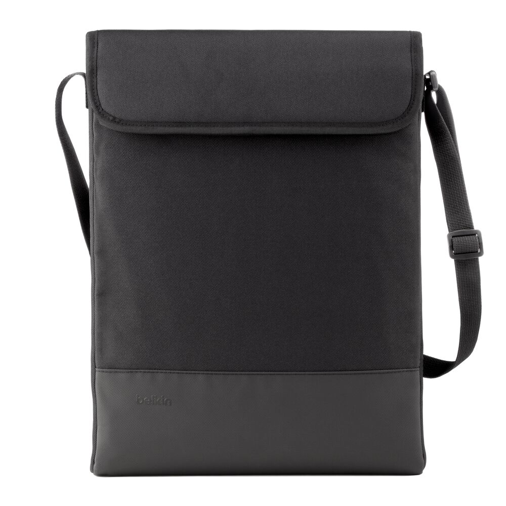 Belkin Protective Laptop Sleeve with Shoulder Strap for 11-13� Devices - Black