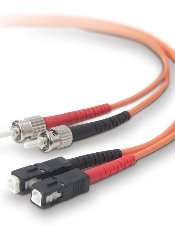 Belkin Multimode Duplex Fiber Patch Cable, ST-SC - 10.0 meters