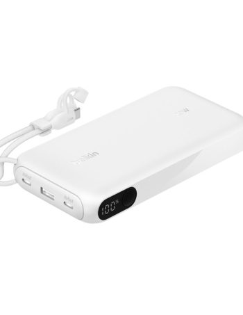 Belkin Power Bank 20K with Display - White