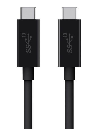 Belkin 3.1 USB-C to USB-C Cable - Black, 3.3 ft