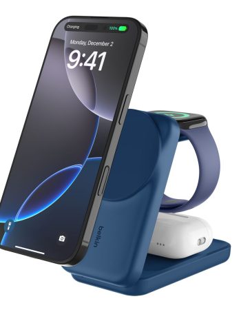 Belkin 3-in-1 Foldable Magnetic Charger with Qi2 25W