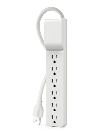 Belkin 6 Outlet Home/Office Surge Protector - 6.0 feet, cm