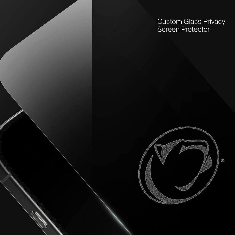 Belkin Penn State Nittany Lions Custom Glass Screen Protector - iPhone 16 Pro Max, Privacy - Image 5