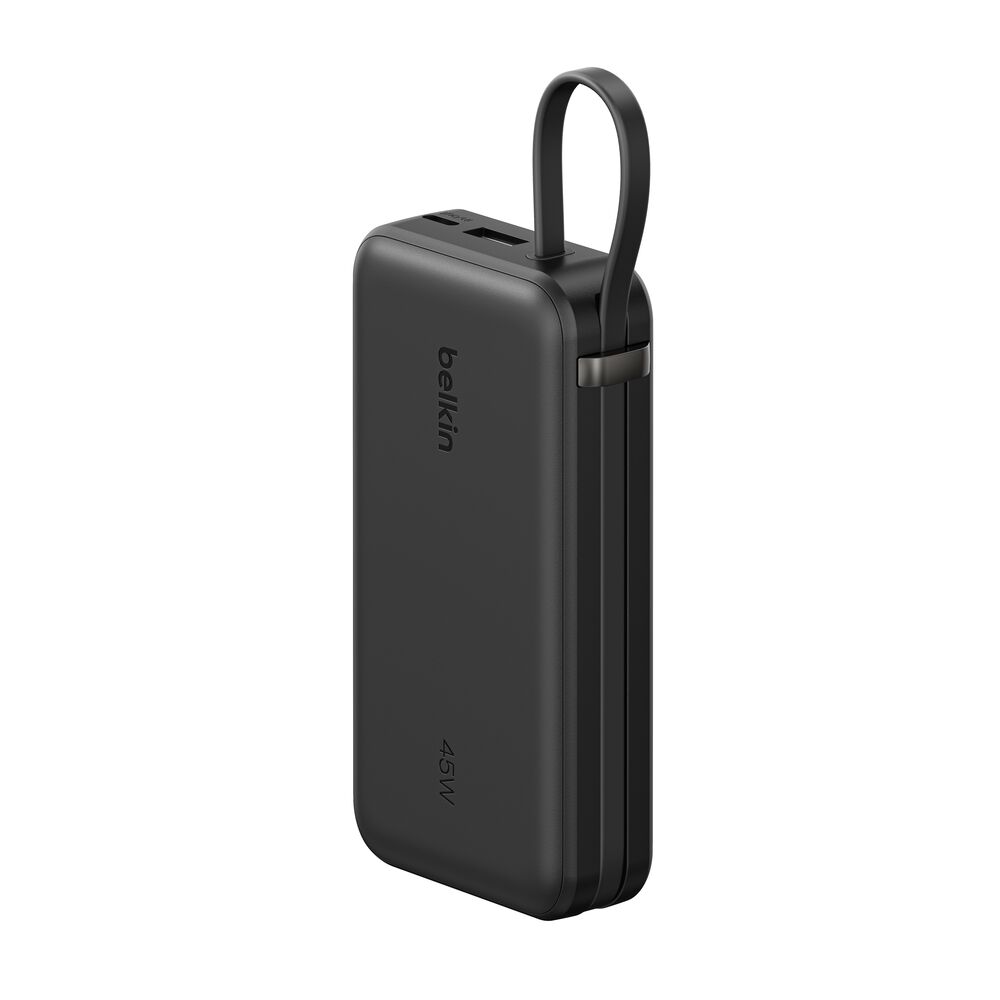 Belkin Power Bank 10K with Integrated Cable and Display - Black, 10K, 11.5in cable - Image 8