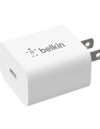 Belkin USB-C PD 3.0 Wall Charger 20W - White, 1 Pack