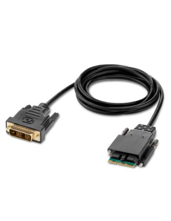 Belkin Modular DVI Single Head Console Cable 6ft / 1.8m - Black, 6.0 feet