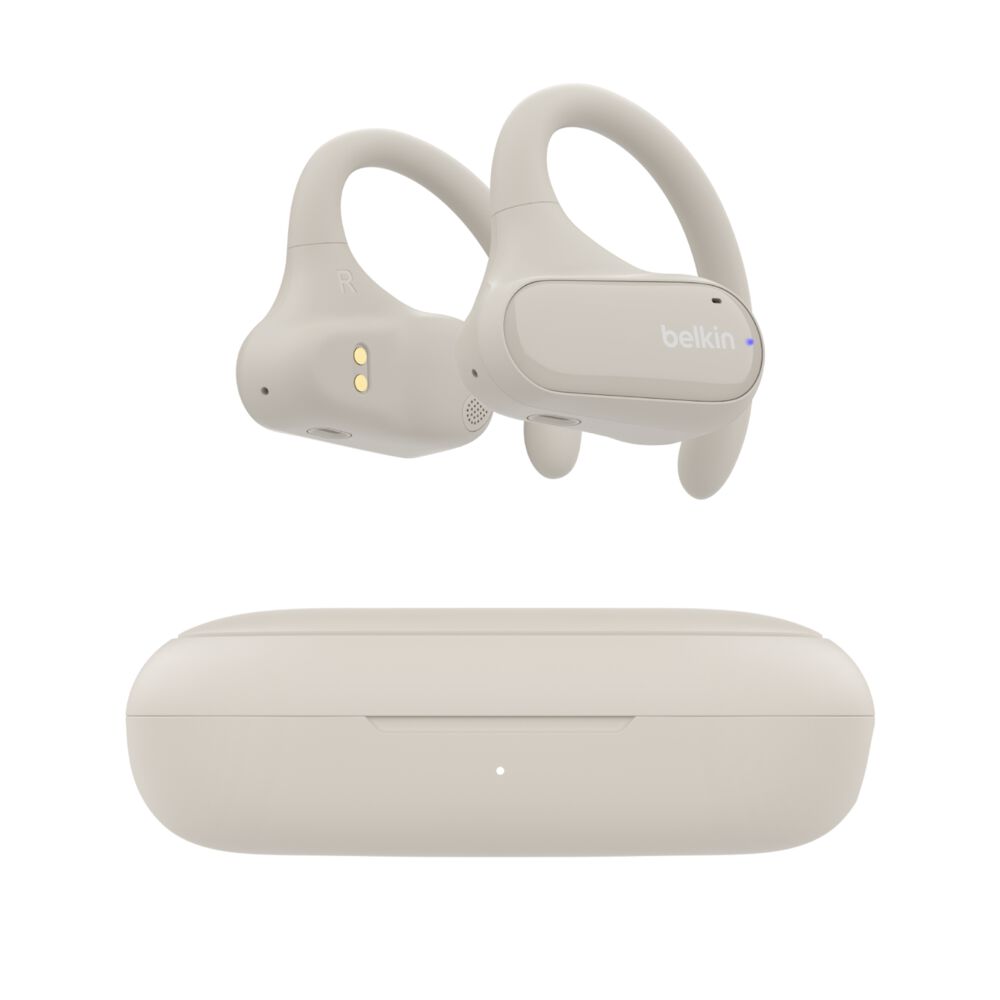 Belkin Open-Ear Wireless Earbuds - Sand - Image 2