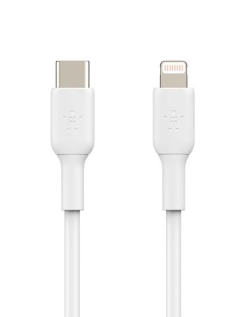 Belkin USB-C to Lightning Cable (1m / 3.3ft, White) - 3.3 ft