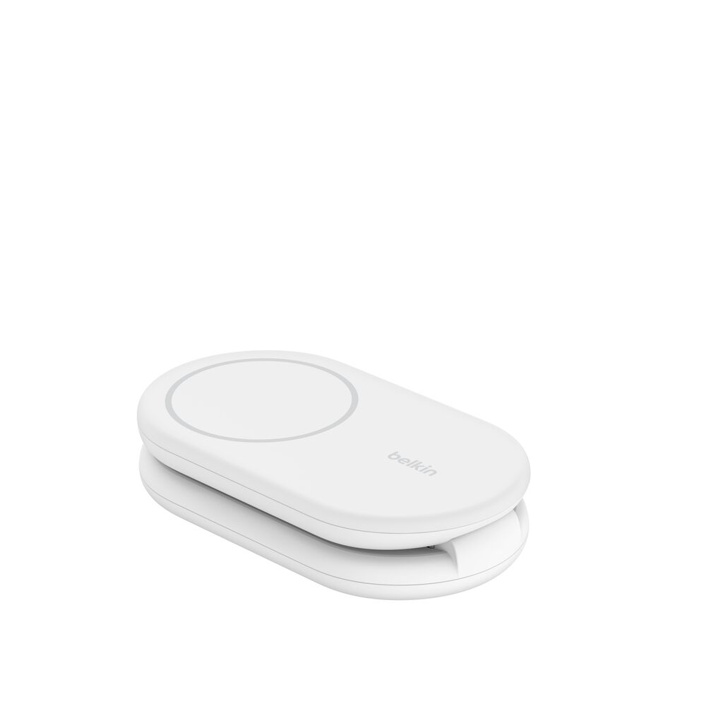 Belkin Magnetic Foldable Wireless Charger with Qi2 15W - White, Power Supply Included - Image 14