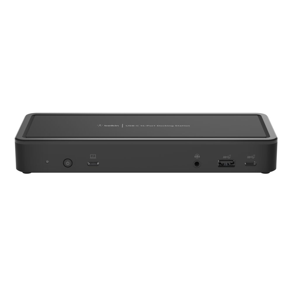 Belkin 14-Port USB-C Docking Station, 65W - Black