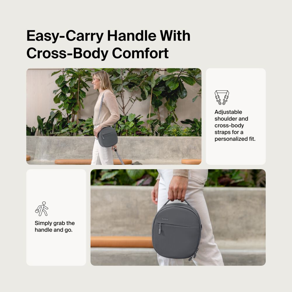 Belkin Travel Bag for Apple Vision Pro - Gray - Image 2