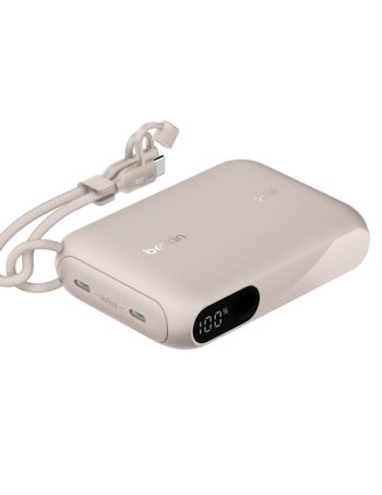 Belkin Power Bank 10K with Display - Sand