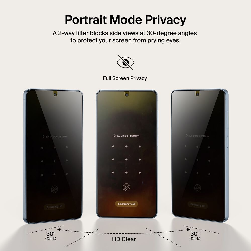 Belkin Titan EcoGuard Privacy Filter Screen Protector for Samsung Galaxy S26+ - Image 7